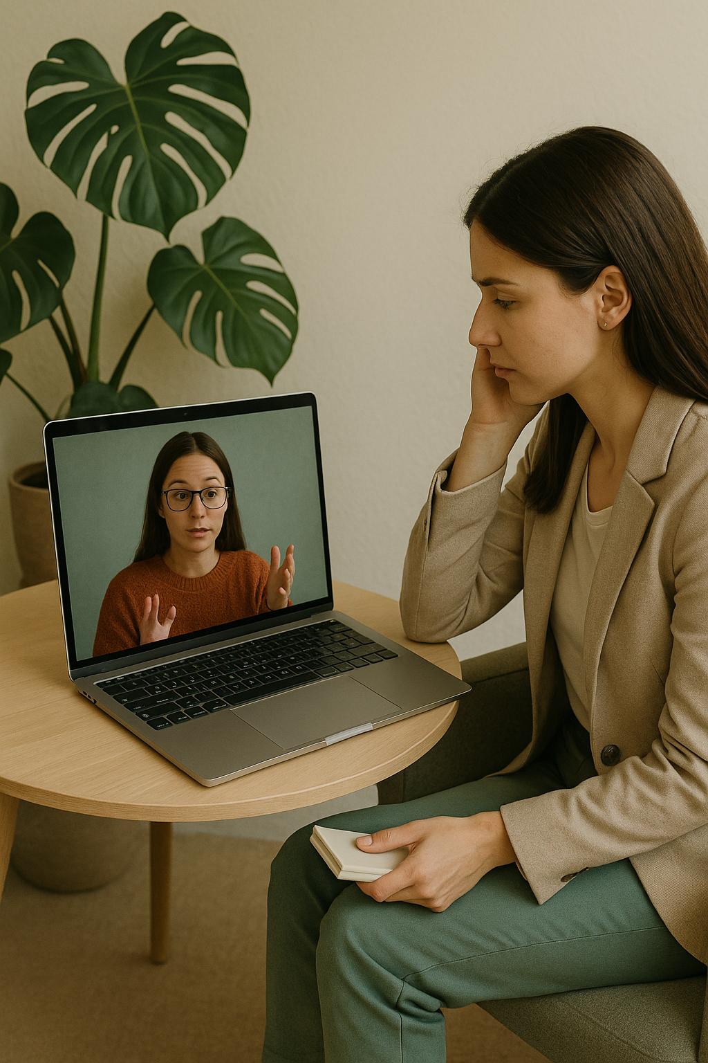 Psicoterapia online e presencial